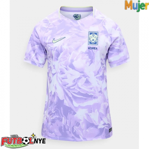 Camiseta Corea del Sur Visitante Equipación para mujer Mundial 2026 manga corta